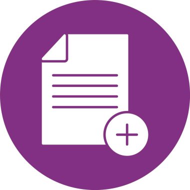 Dosya Kabartma Çemberi Simgesi Ekle