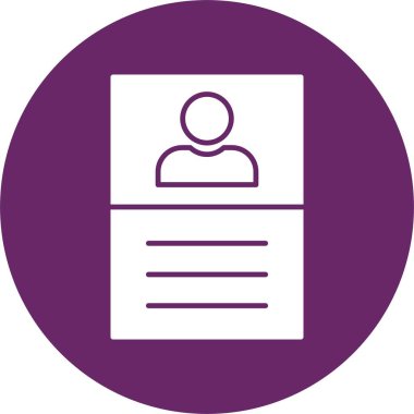 Kullanıcı Kabartma Çemberi Simgesi