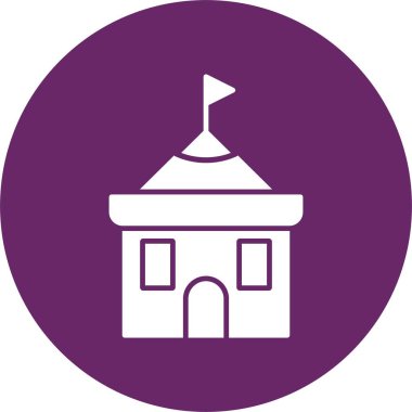 Tapınak Kabartma Çemberi Simgesi