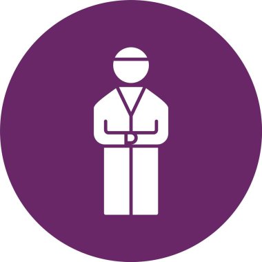 Salat Kabartma Çemberi Simgesi