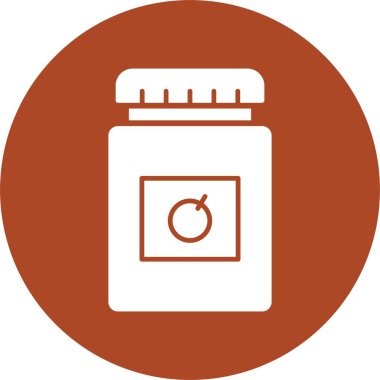 Jam Jar Glyph Çember Simgesi