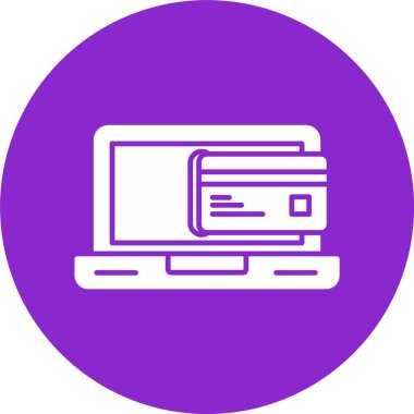 Kredi Kartı Ödeme Kabartma Çemberi Simgesi