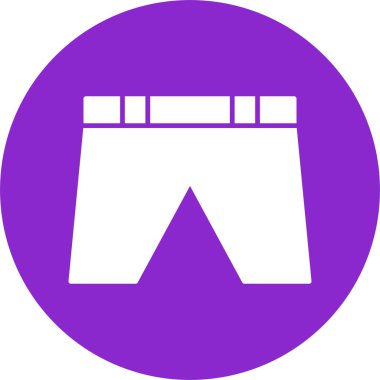 Kısa Kabartma Çemberi Simgesi