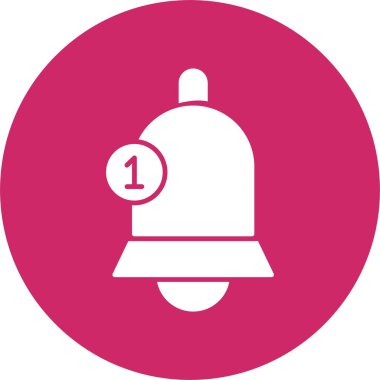 Bildirim Kabartma Çemberi Simgesi