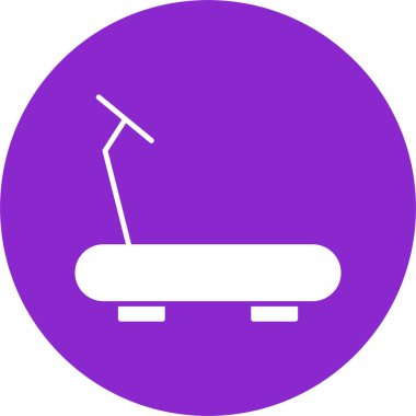 Koşu bandı Kabartma Çemberi Simgesi