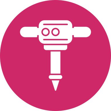 Kaya Çekici Kabartma Çemberi Simgesi