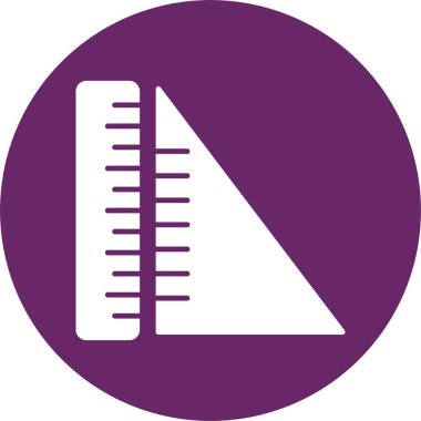 Geometri Kabartma Çemberi Simgesi