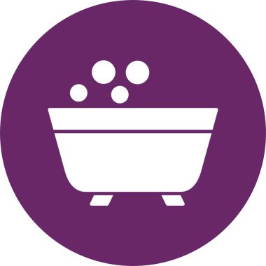 Küvet Kabartma Çemberi Simgesi