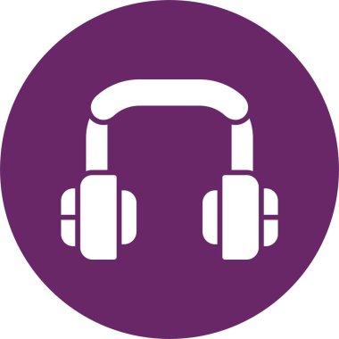 Kulaklık Kabartma Çemberi Simgesi