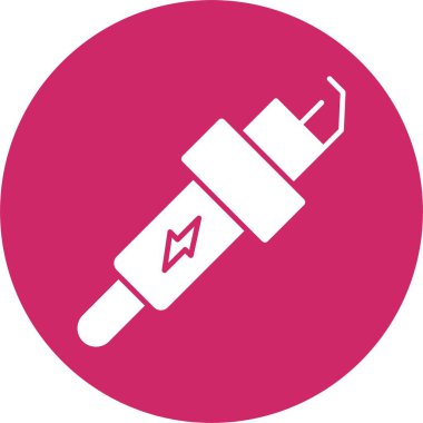 Buji Kabartma Çemberi Simgesi