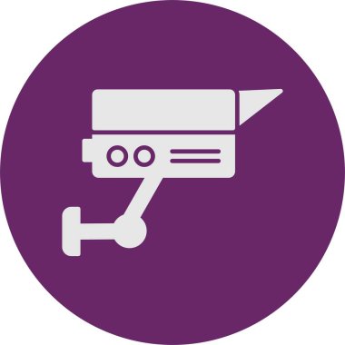 Kamera Kabartma Çemberi Simgesi