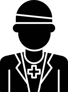 Hasta Kabartma Çemberi Simgesi