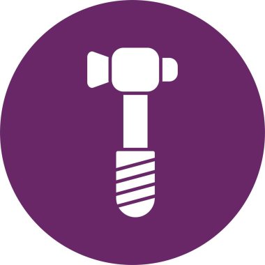 Çekiç Kabartma Çemberi Simgesi