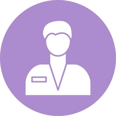 Postacı Kabartma Çemberi Simgesi