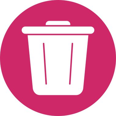 Çöp Kabartma Çemberi Simgesi