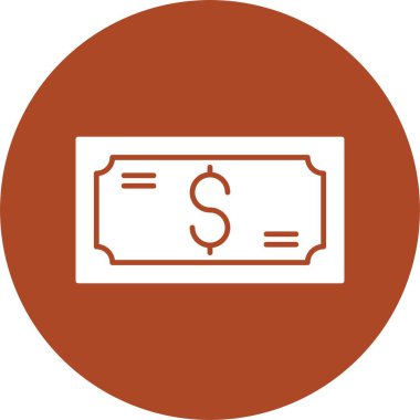 Para Kabartma Çemberi Simgesi