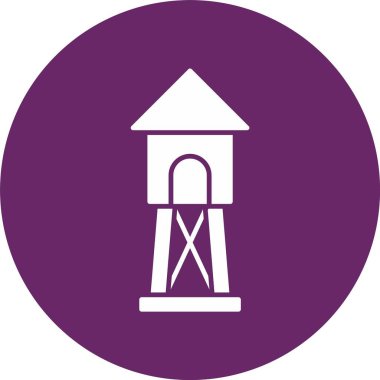 Watchtower Kabartma Çemberi Simgesi