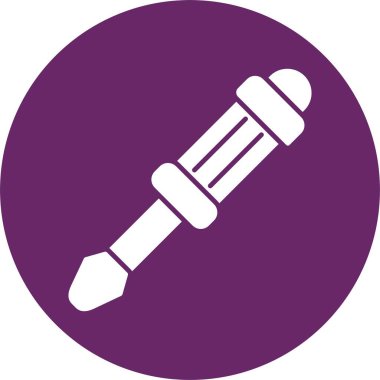 Tornavida Kabartma Çemberi Simgesi