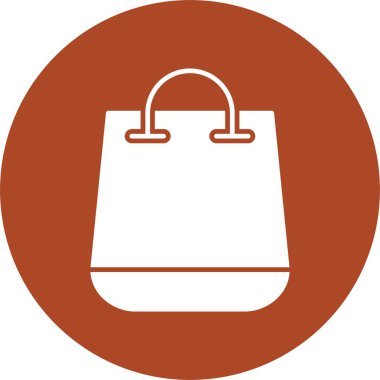 Alışveriş Torbası Kabartma Çemberi Simgesi