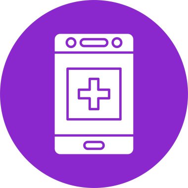 Sağlık Kabartma Çemberi Simgesi