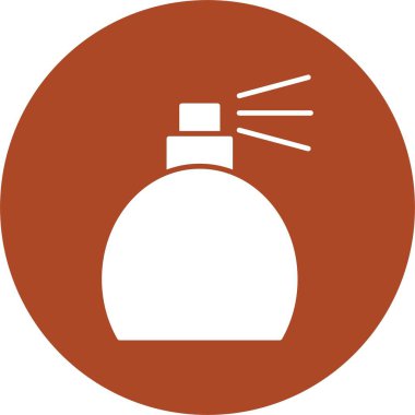 Parfüm Şişesi Kabartma Çemberi Simgesi