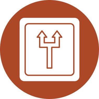 Kabartma Çemberi Simgesinden Yukarı