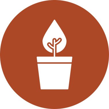 Doğa Kabartma Çemberi Simgesi