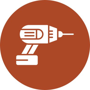 Matkap Kabartma Çemberi Simgesi