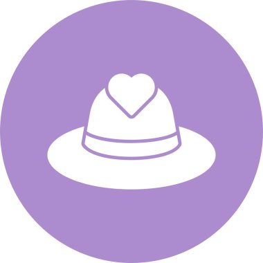 Şapka Kabartma Çemberi Simgesi