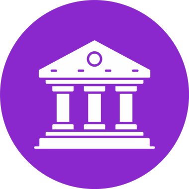 Banka Kabartma Çemberi Simgesi