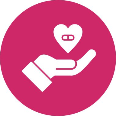 Tıbbi Kabartma Çemberi Simgesi