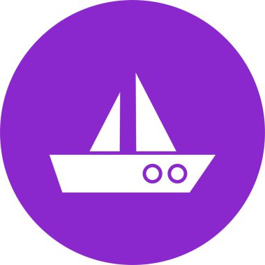 Bot Kabartma Çemberi Simgesi