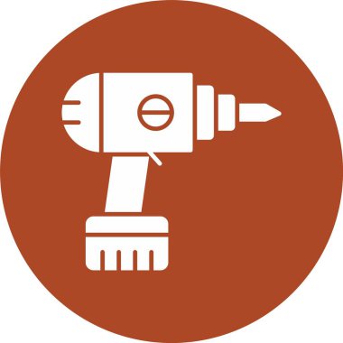 Matkap Kabartma Çemberi Simgesi