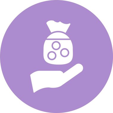 Zakat Kabartma Çemberi Simgesi