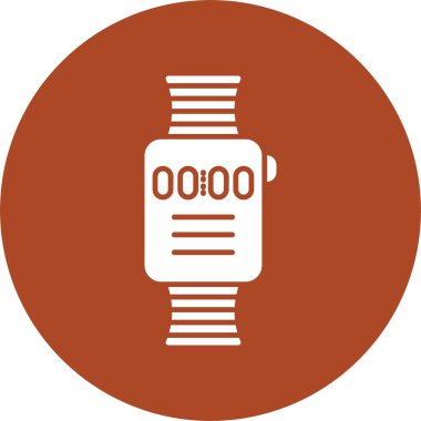 Akıllı İzleme Kabartma Çemberi Simgesi