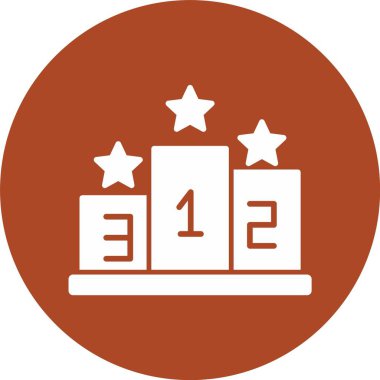 Podyum Kabartma Çemberi Simgesi