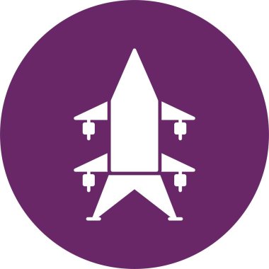 Elektrik Kulesi Kabartma Çemberi Simgesi