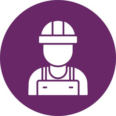 İşçi Kabartma Çemberi Simgesi