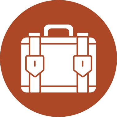 Çanta Kabartma Çemberi Simgesi