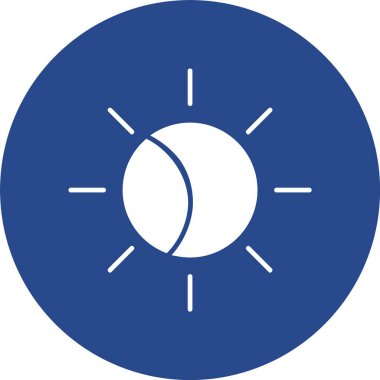 Tutulma Kabartma Çemberi Simgesi