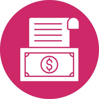 Fatura Kabartma Çemberi Simgesi