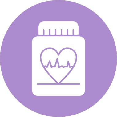 Hap Kabartma Çemberi Simgesi