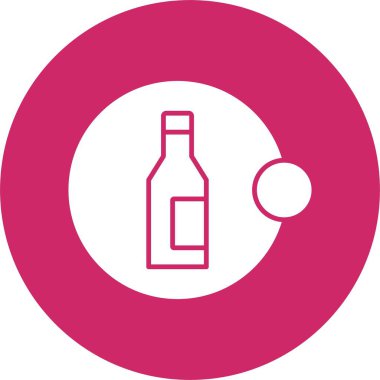 Alkol Kabartma Çemberi Simgesi Yok