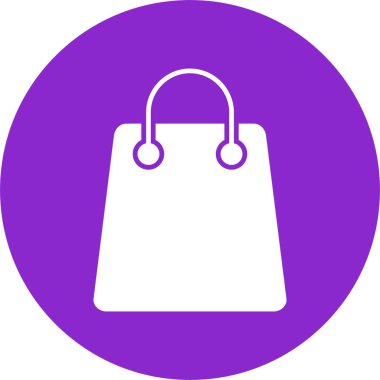 Alışveriş Torbası Kabartma Çemberi Simgesi