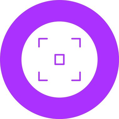 Kabartma Çemberi Simgesine Odaklan