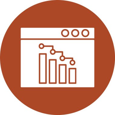 Web Tarayıcı Kabartma Çemberi Simgesi