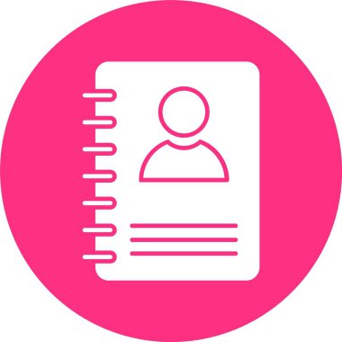 Gündem Kabartma Çemberi Simgesi