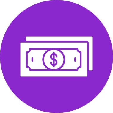 Para Kabartma Çemberi Simgesi