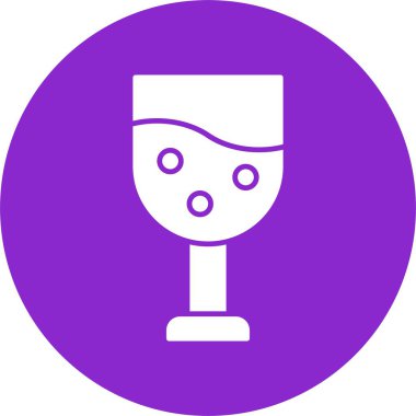 Kadeh Kabartma Çemberi Simgesi