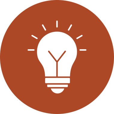 Ampul Kabartma Çemberi Simgesi